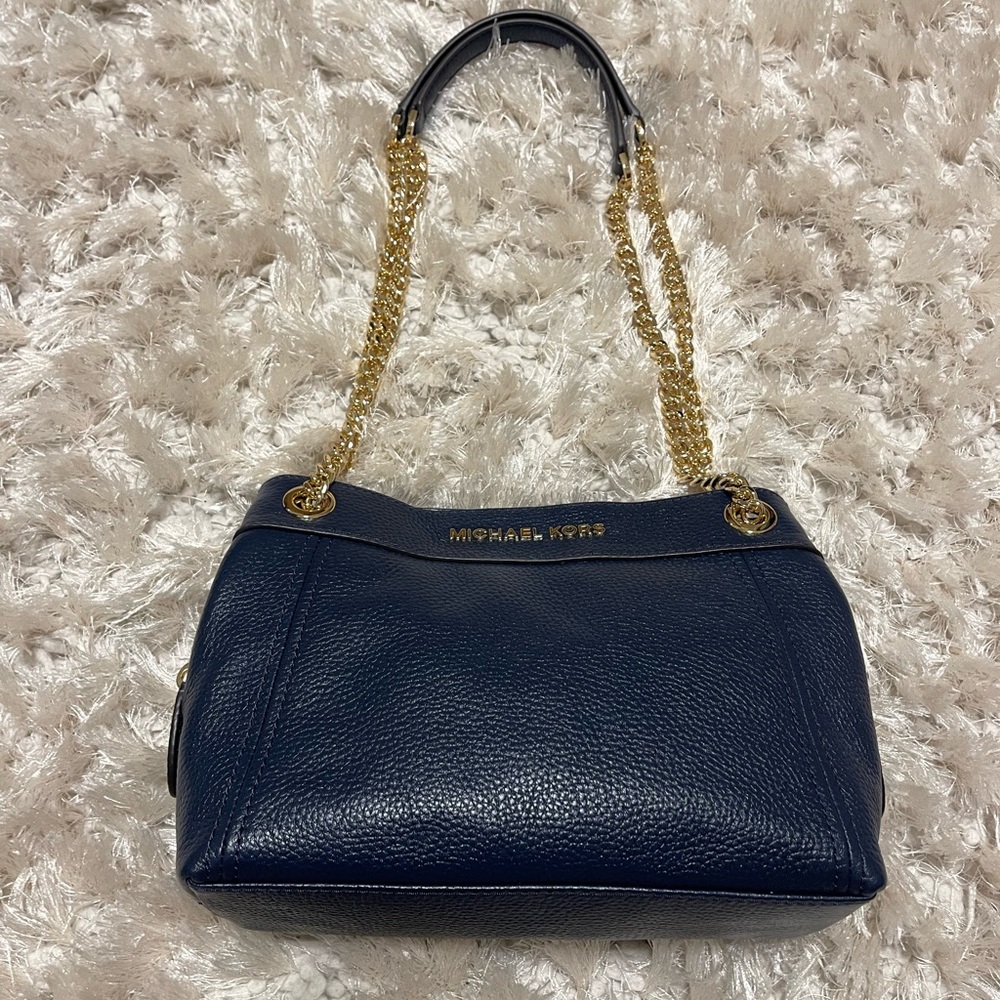 ✨ Brand New Michael Kors Jet Set Item Medium Chain Messenger Shoulder Bag ✨ - Picture 6 of 16